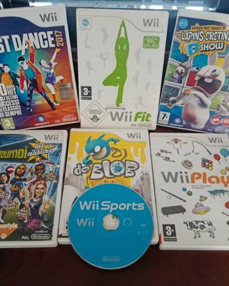 lotto 7 giochi Nintendo wii