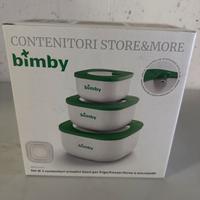 Tris contenitori Guzzini per Bimby
