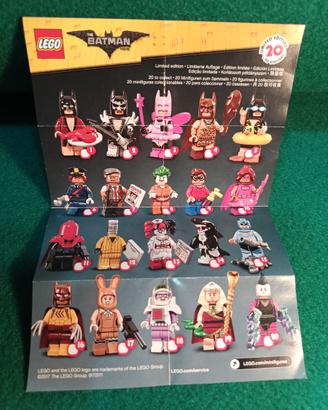 Lego Batman minifigures S1