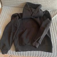 felpa nera duca homme