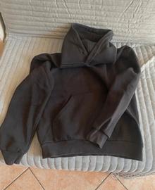 felpa nera duca homme