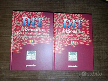 📚 Dizionario Italiano–Tedesco Paravia (2 volumi)
