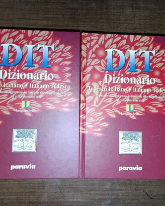 📚 Dizionario Italiano–Tedesco Paravia (2 volumi)