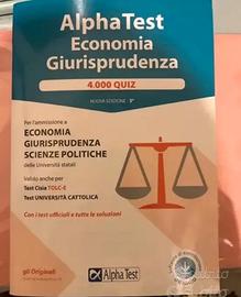 Libro Alpha test economia
