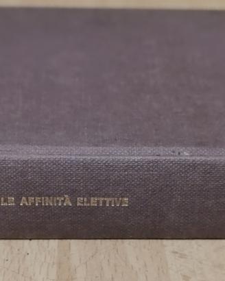 Libro Le affinità elettive - J. W. Goethe 1960