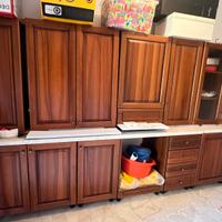 Cucina in arte povera