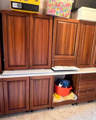 Cucina in arte povera