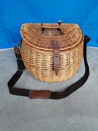 cesto per raccolta funghi 