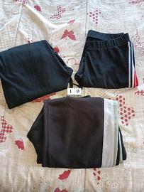 set 3 pantaloni tuta S/M