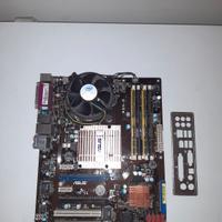 Scheda Madre ASUS P5N-D con Q6600 2.4 ghz Ram 4 gb