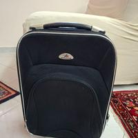 Valigia da viaggio in aereo