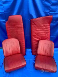 SEDILI E PANNELLI Fiat 127 1971 SKAI ROSSO
