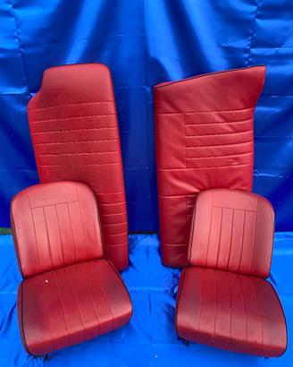 SEDILI E PANNELLI Fiat 127 1971 SKAI ROSSO