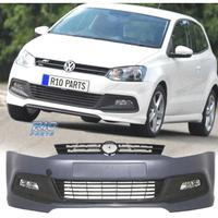 PARAURTI ANTERIORE VOLKSWAGEN VW POLO 5 09-17 LOOK
