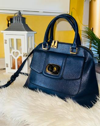 Borsa Live Moschino Blu navy elegante