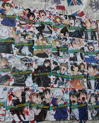 Real Account - 24 volumi (manga completo)