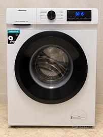 Lavatrice Hisense 9 kg Inverter 1400 giri Vapore