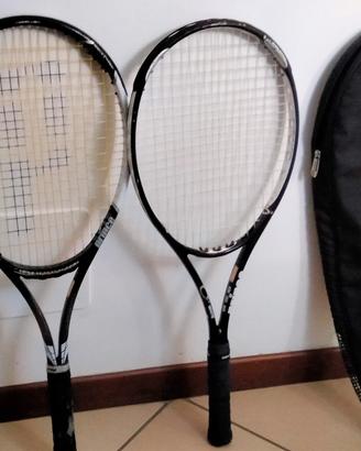 Coppia Racchette Tennis Prince (O3 White + Game Wa