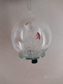 Palla di vetro con Angelo