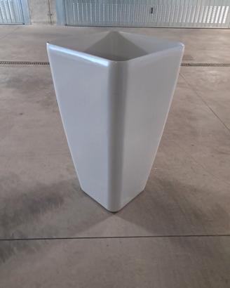 Vaso per piante fibra d'argilla 40x40x76
