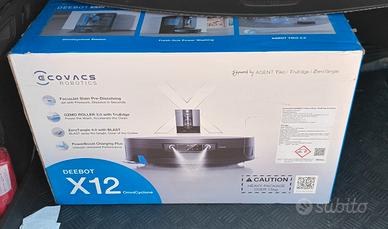 Ecovacs DEEBOT X12 Omnicyclone Robot  lavapaviment