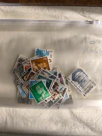 blocchi da 100 francobolli diversi