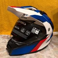 Casco da moto acerbis colorazione honda/bmw