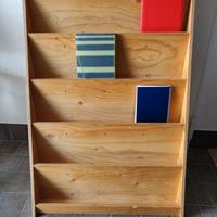 LIBRERIA MONTESSORIANA PER BAMBINI IN LEGNO