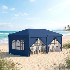 Blu o Bianco GAZEBO 6x3 APRI/CHIUDI nuovo A FFA RE