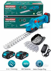 TAGLIASIEPI 2 Batteria 48V con 2 LAME Intercambiab