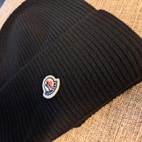 Berretto nero Moncler unisex 
