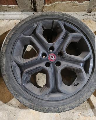 Cerchi in lega originali Renault 19" + gomme 
