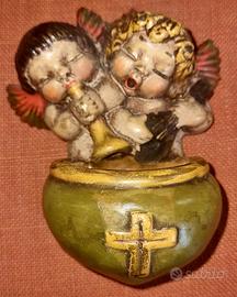 thun originali acquasantiera angeli antichi tavole