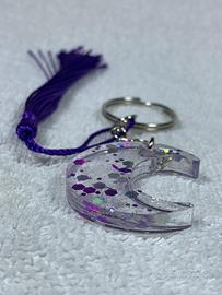 ✨Portachiavi fatto a mano in resina✨