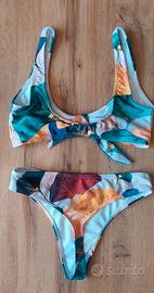 bikini nuovo donna stampa ginco biloba 
