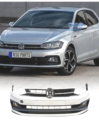 PARAURTI ANTERIORE VOLKSWAGEN VW POLO 17-21 LOOK R