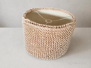 Paralume IKEA cilindrico beige – attacco standard