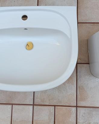 Lavabo sospeso bianco 65x50 cm