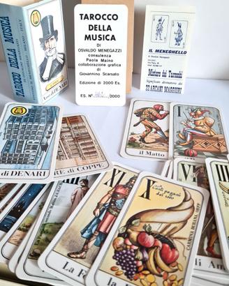 Tarot della Musica” , edizione numerata N°  462/