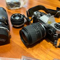 Olympus OM 10 e varie