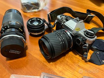 Olympus OM 10 e varie