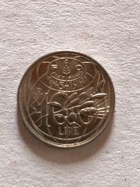 Moneta 100 lire fao 1945 1995