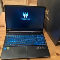 Acer predator Helios 300 Rtx 3070 core i7