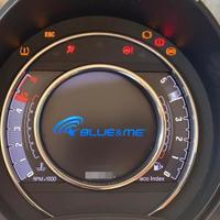 contachilometri  digitale TFT Fiat 500 blu&me