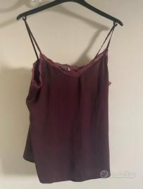 Canotta bordeaux taglia EU 34 brand Only