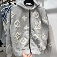 Giacca Monogram LOUIS*VUITTON     Grigio  XL