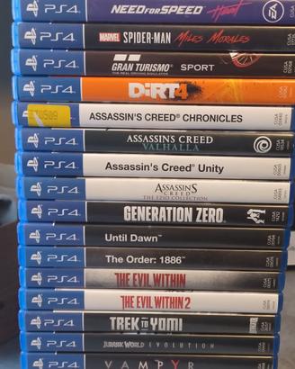 Giochi ps4 (leggere descrizione)