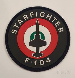 Patch Gommata F104 Aeronautica Militare Pilota