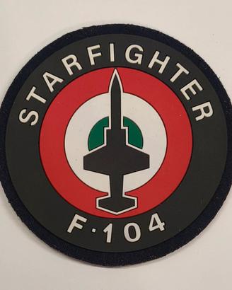 Patch Gommata F104 Aeronautica Militare Pilota