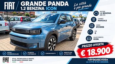 Fiat Grande Panda 1.2 100 CV Icon - pronta consegn